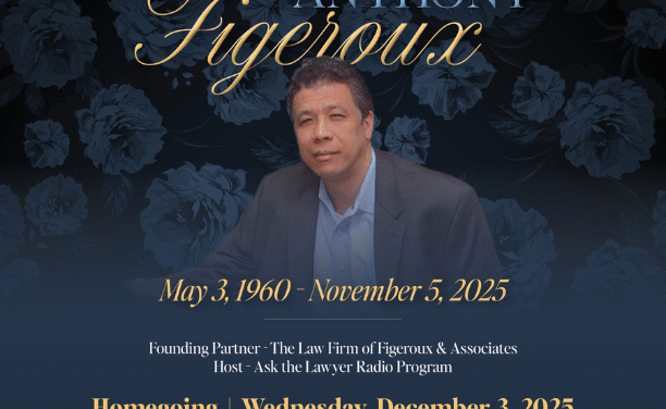 Passing of Esteemed Attorney and Community Leader, Brian Anthony Figeroux, Esq.